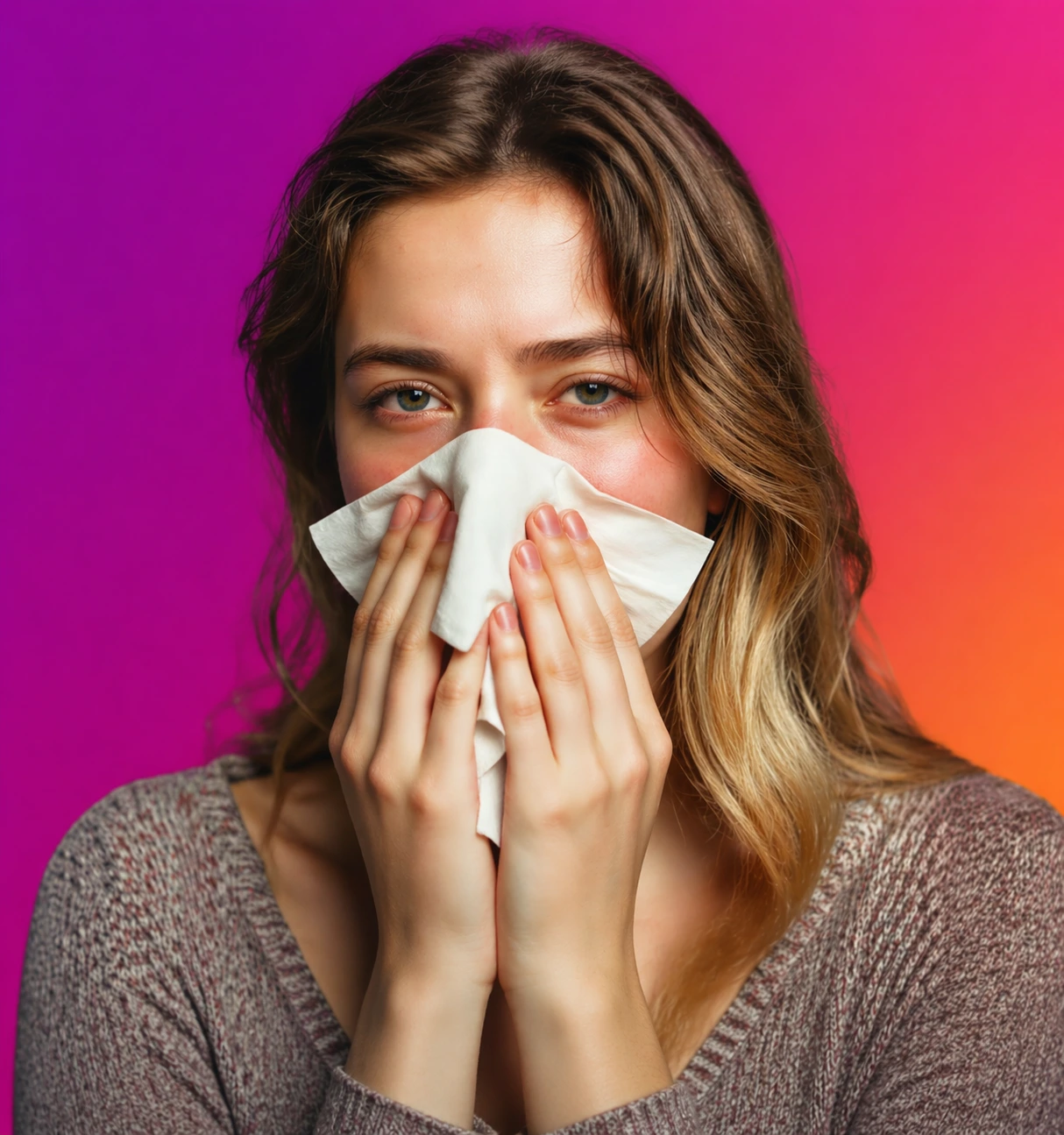 Junge Frau trägt ihren glücklichen Hund.