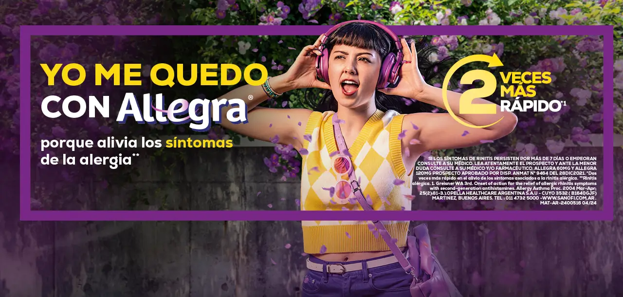 Allegra®| Alivia los síntomas de la alergia