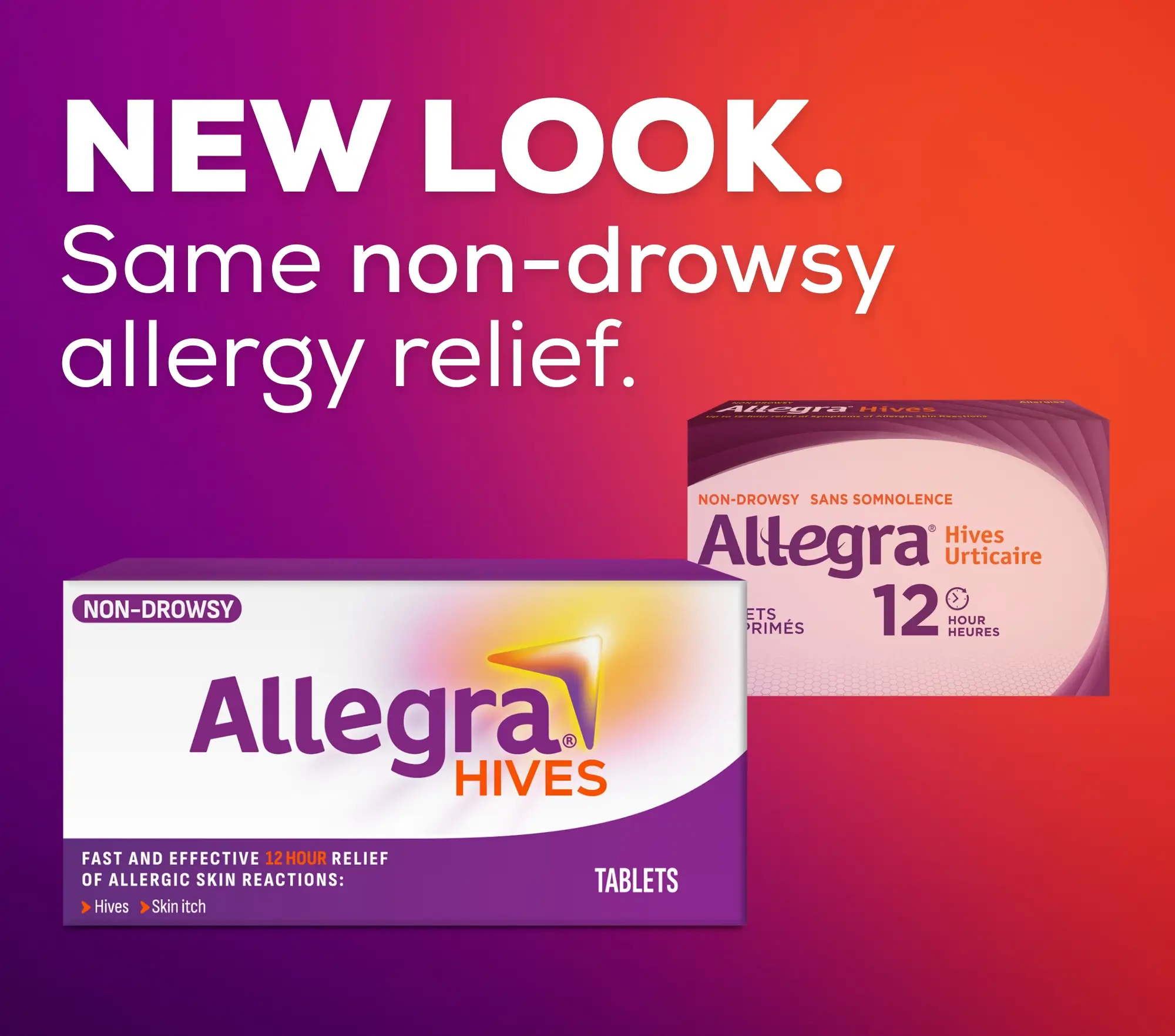 Allegra® Hives packshot 