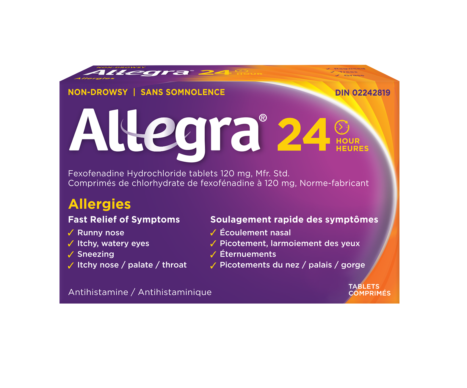 Allergy Symptom Relief | Allegra® 24 Hour Tablets